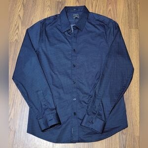 Men’s Large Slim Fit Long Sleeve Button-Down Guess Dress Shirt Casual Wear